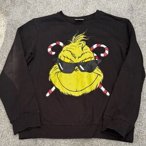 Kids Black Grinch Sweater